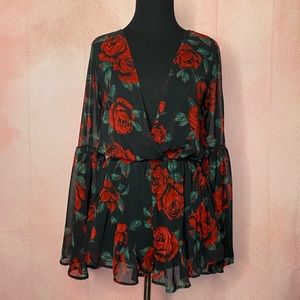 Fashion Nova floral romper